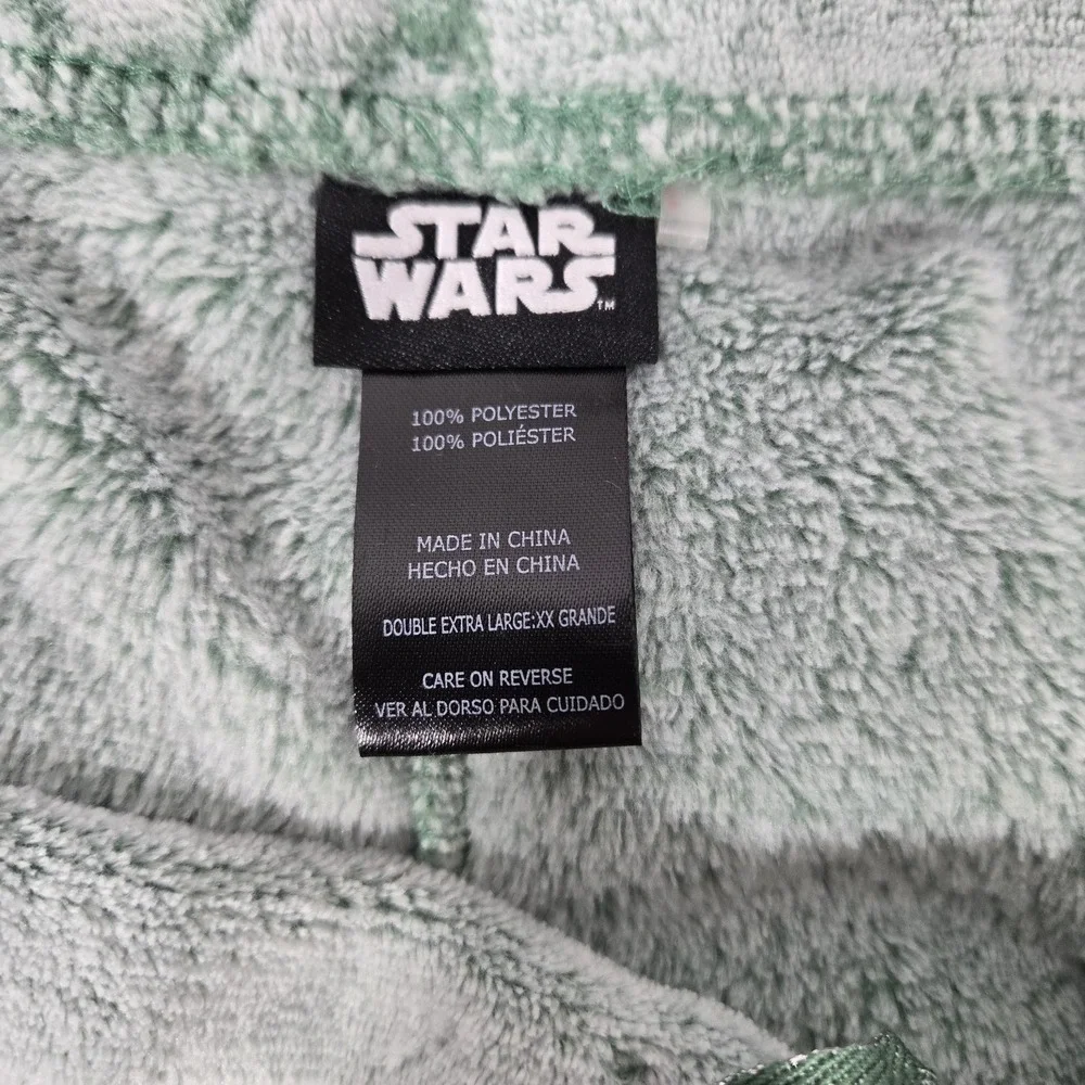 Star Wars The Mandalorian Pajama Set Adult Fleece Lounge Set Grogu Baby Yoda Shi